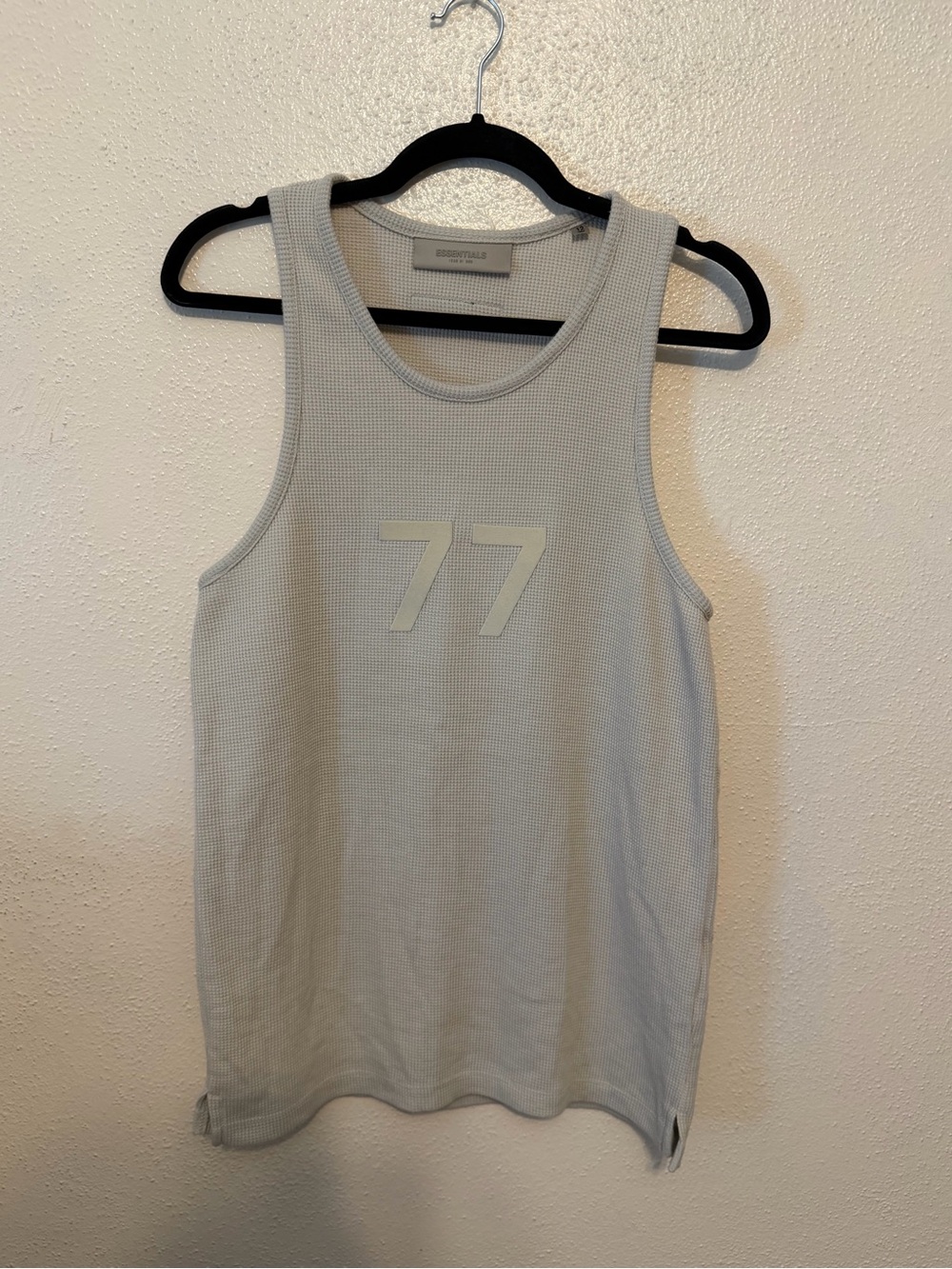 ESSENTIALS Men’s 77 Waffle Tank - Size 12(X-Large)